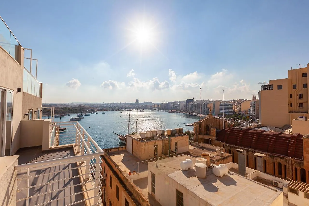 Sliema Sea View Penthouse By Jl 0*,  Malta